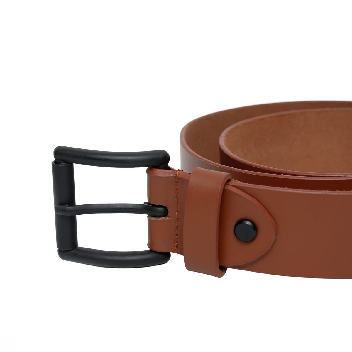 Leather Plain Belt | Handmade