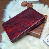 Hand Carved  Antique Style Notebook | Handmade