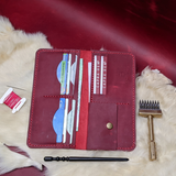 Leather Gift Box Red Set