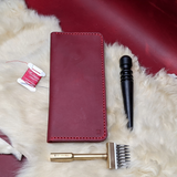 Leather Gift Box Red Set