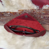 Leather Gift Box Red Set