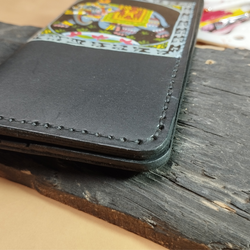 Travelling Wallet TW-02 With Art | Handmade