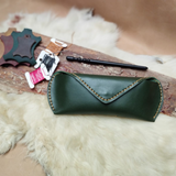 Leather Gift Box Green Set
