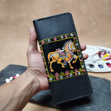 Travelling Wallet TW-02 With Art | Handmade