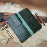 Leather Gift Box Green Set