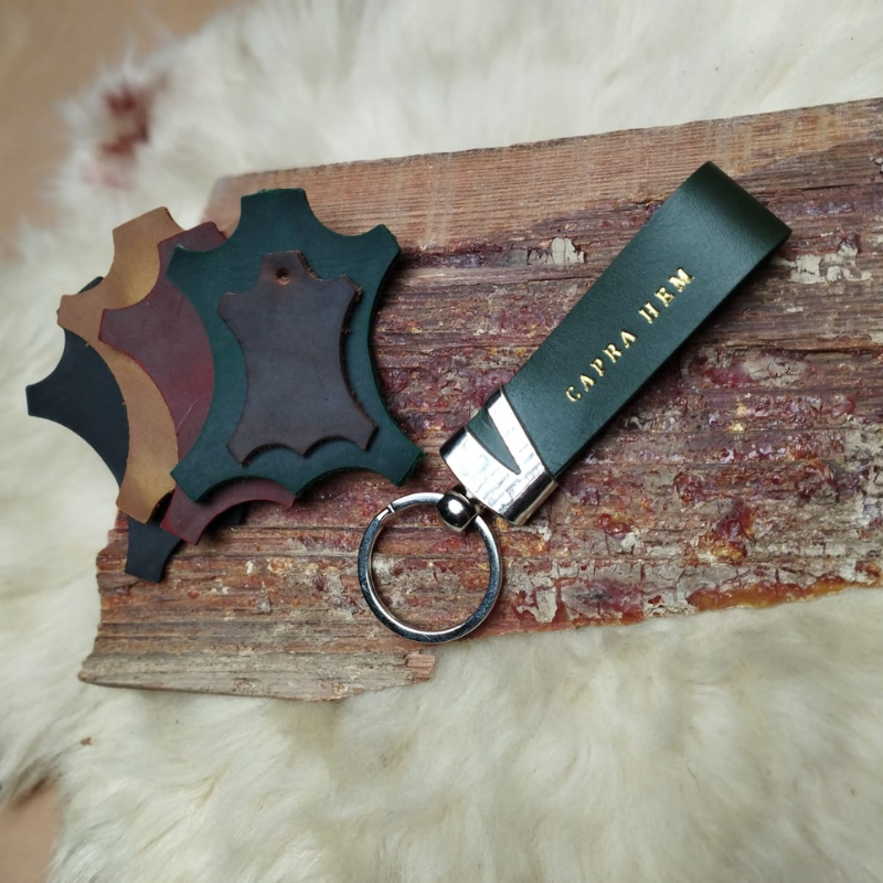 Leather Gift Box Green Set