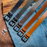 Leather Belt Plain | Handmade