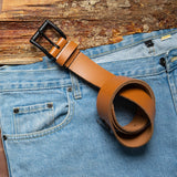 Leather Belt Plain | Handmade