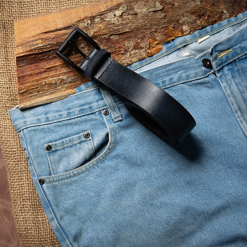 Leather Belt Crazy Horse | Handmade