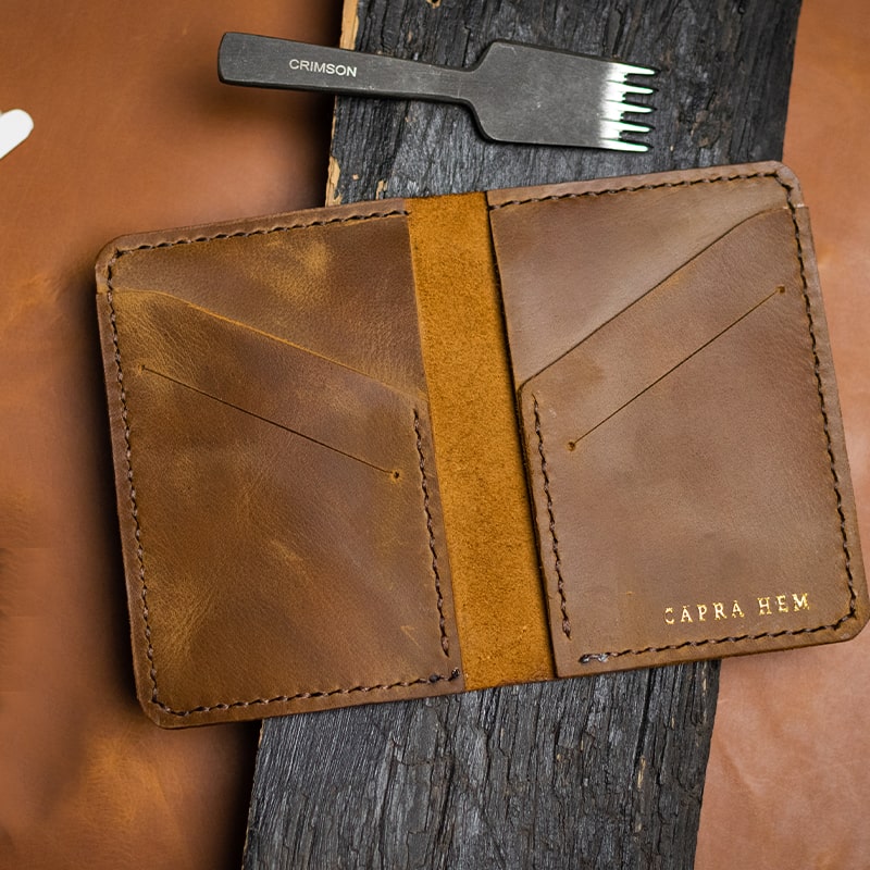Vertical Bifold Wallets VBW-01 | Handmade