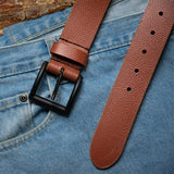 Leather Belt Plain | Handmade
