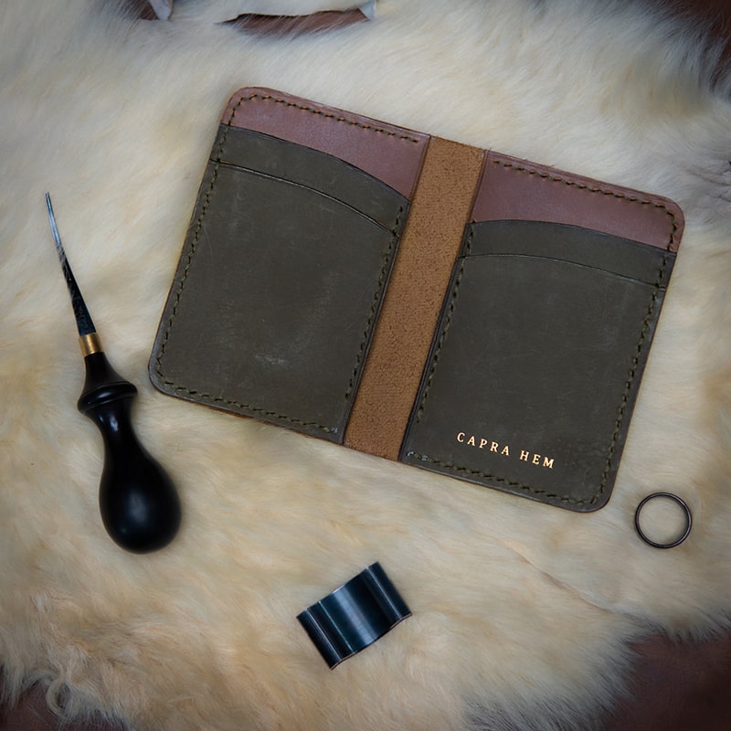 Vertical Bifold Wallets VBW-01 | Handmade