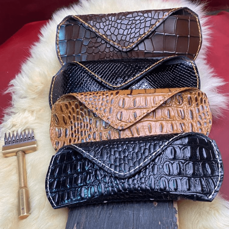 Handmade Leather Eyewear case | Handmade
