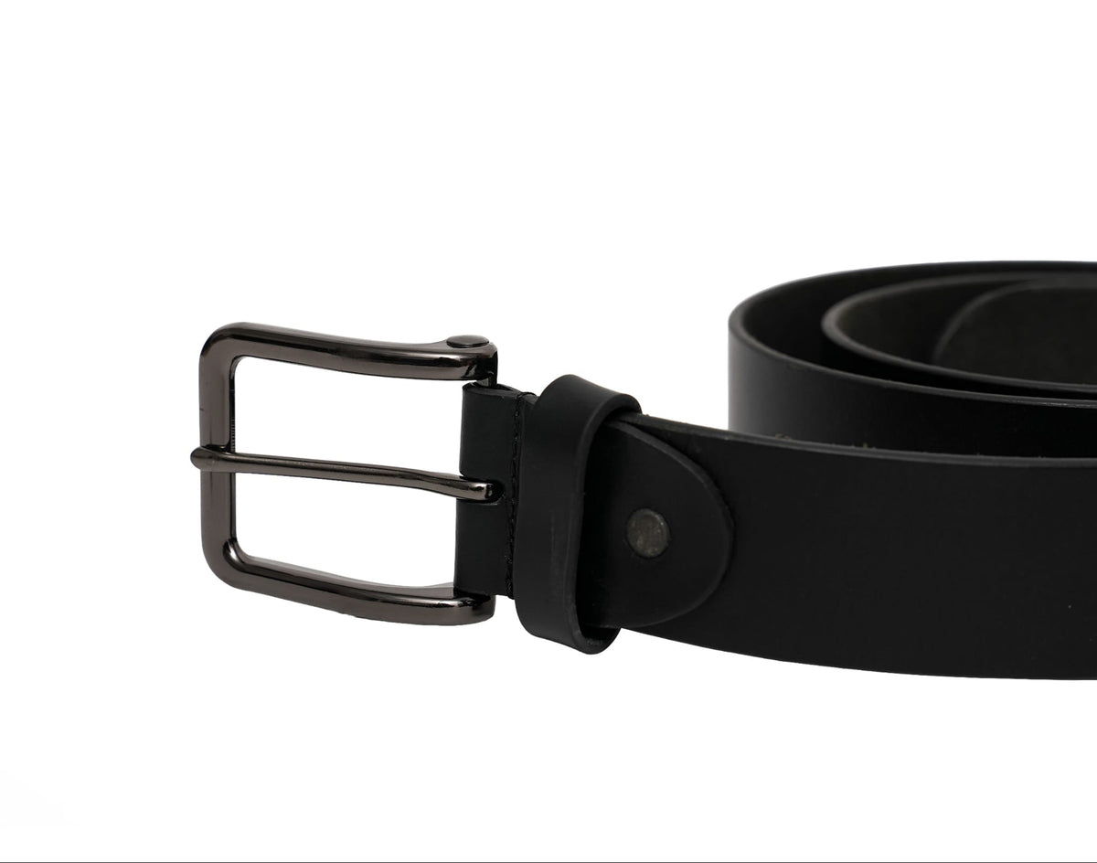 Leather Plain Belt  | Handmade