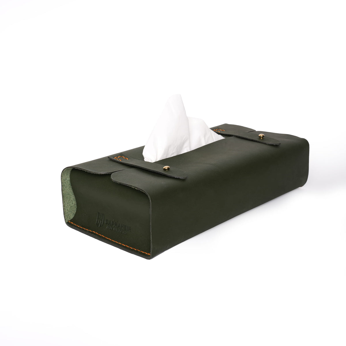 Tissue Box Cover [ Handmade Leather Case ] - TB-01