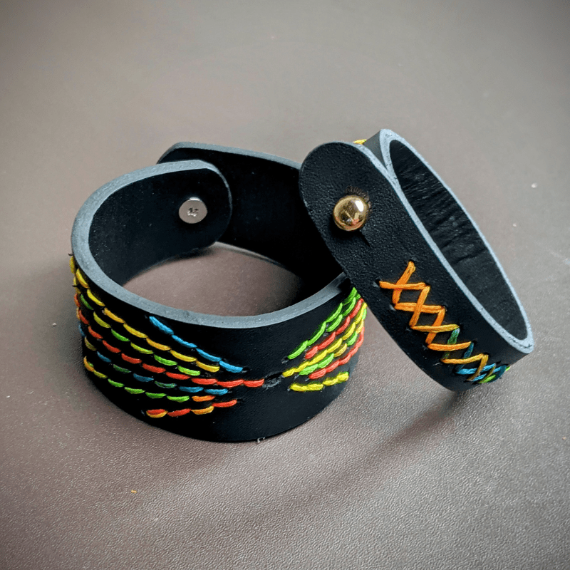 Rainbow Wristband | Handmade