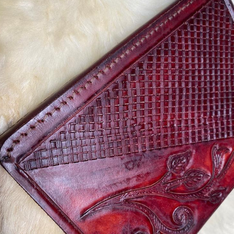Hand Carved  Antique Style Notebook | Handmade