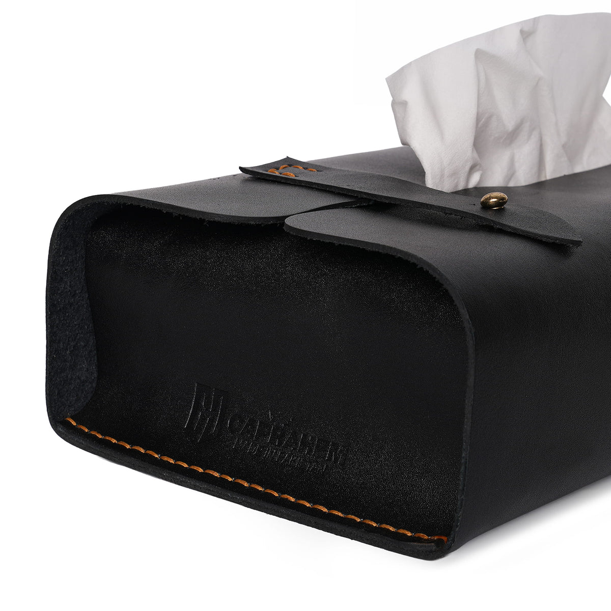 Tissue Box Cover [ Handmade Leather Case ] - TB-01