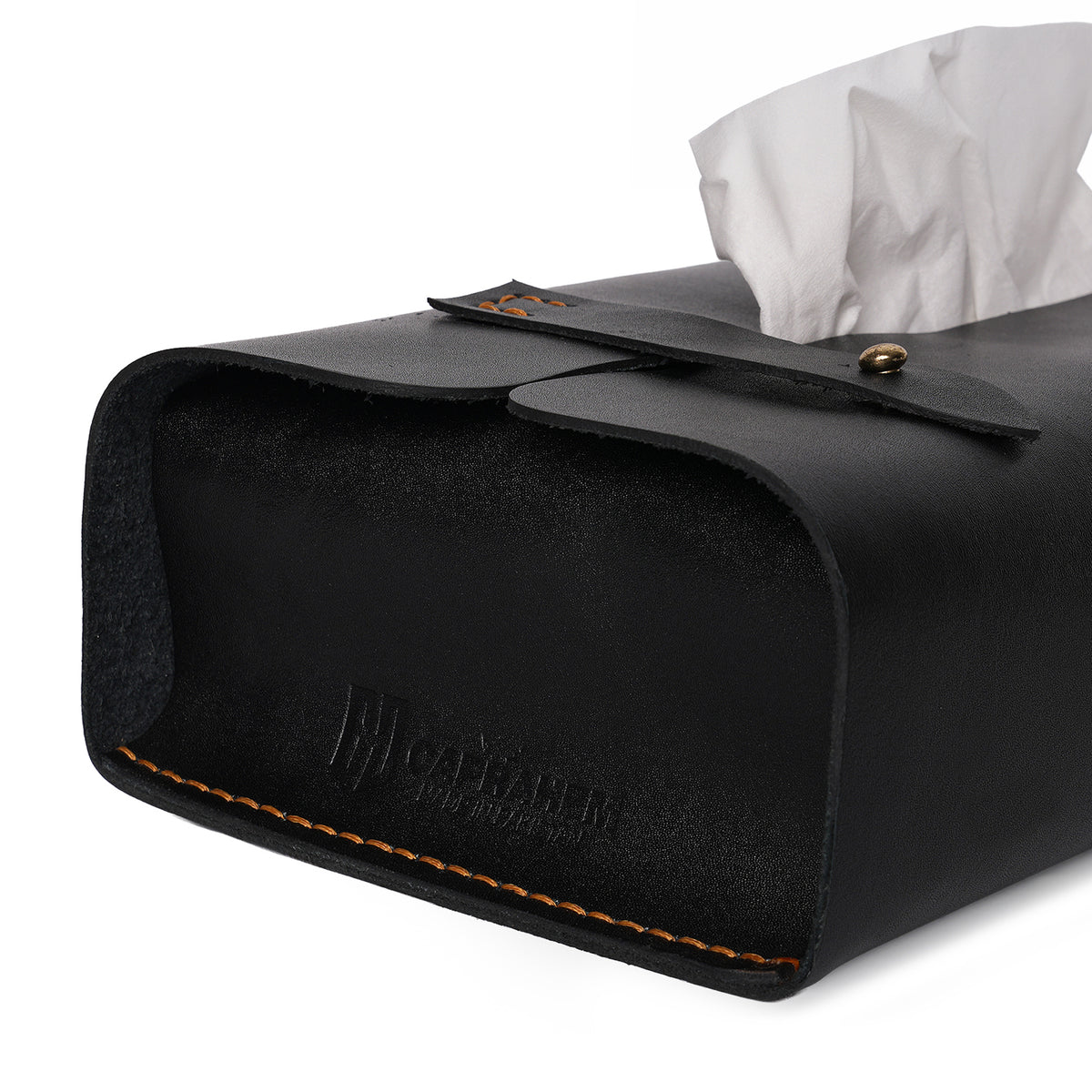 Tissue Box Cover [ Handmade Leather Case ] - TB-01