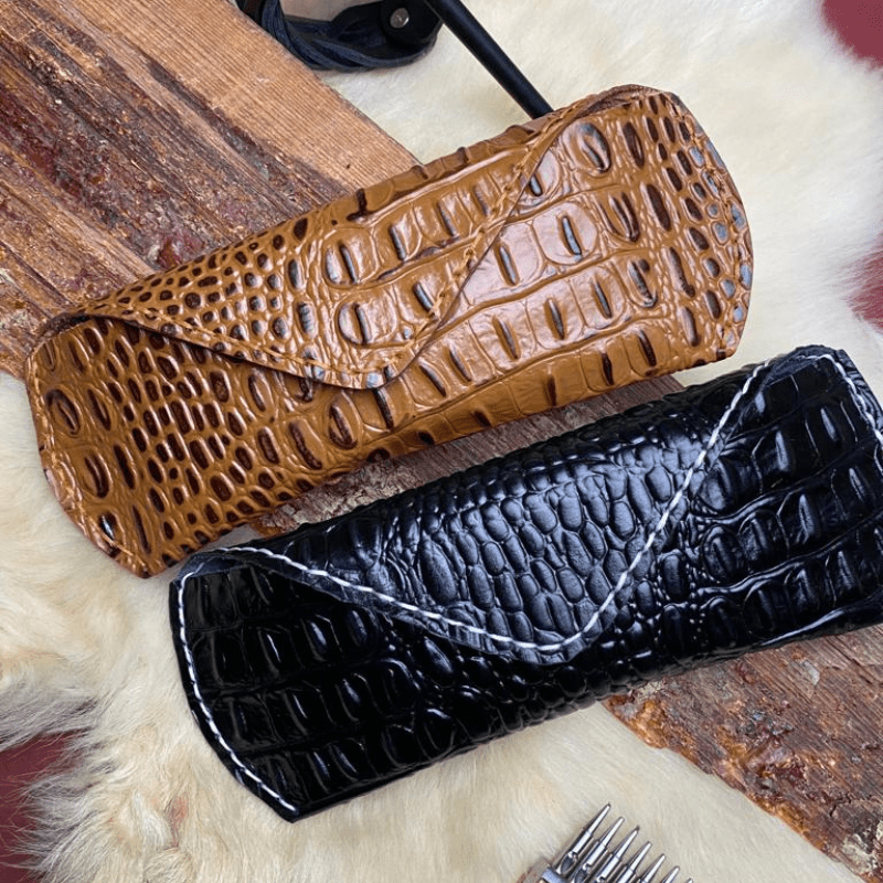 Handmade Leather Eyewear case | Handmade