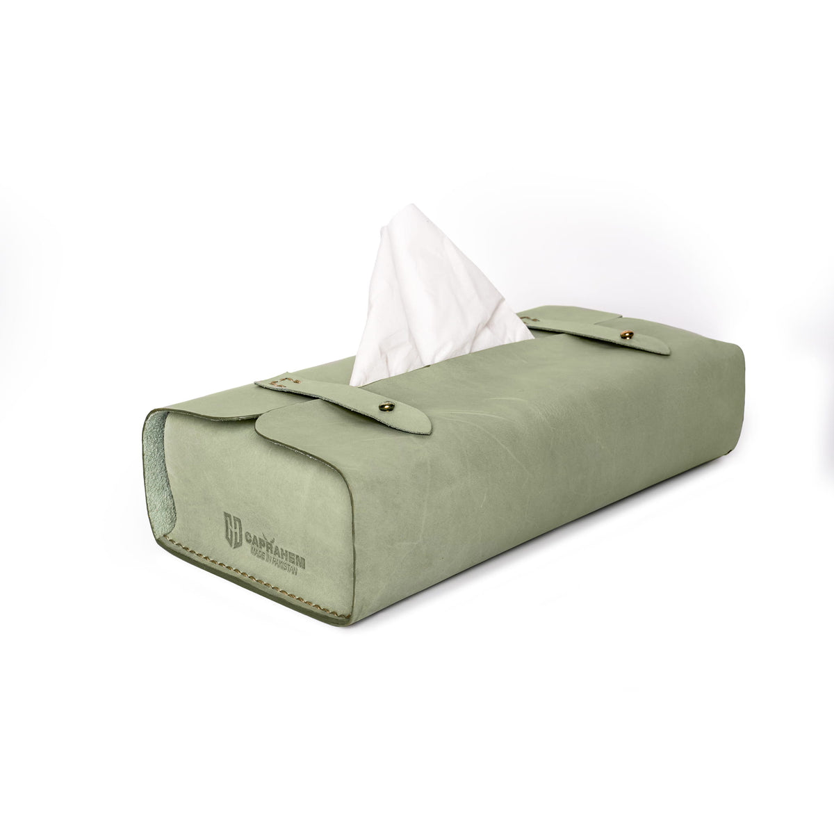 Tissue Box Cover [ Handmade Leather Case ] - TB-01