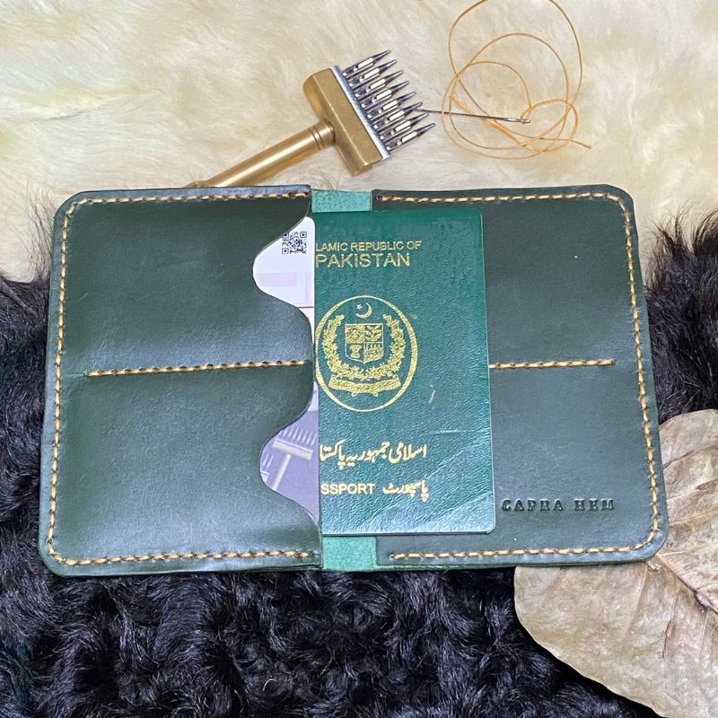 Leather Passport Cover  | Handmade Passport Holder - PS-01