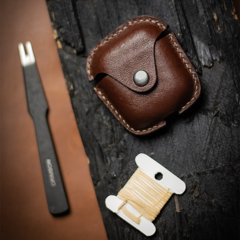 Handmade Leather Case For Apple Airpods [ Customize Order ] | Handmade