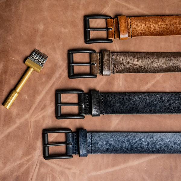Leather Belts in Pakistan  Get These Long Lasting Mens Leather Belt –  CAPRAHEM