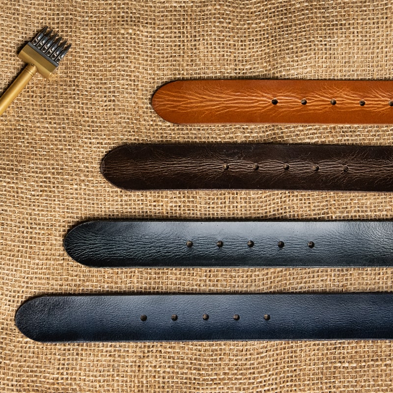 Leather Belt Crazy Horse | Handmade