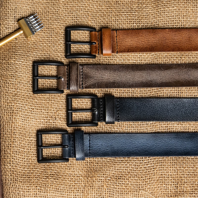Leather Belt Crazy Horse | Handmade