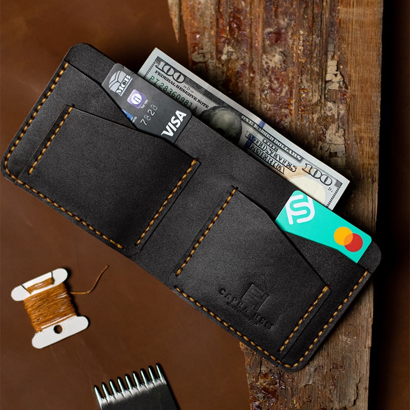 Bifold Wallet BW-04 | Handmade