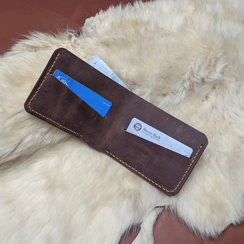 Bifold Wallet BW-06 | Handmade