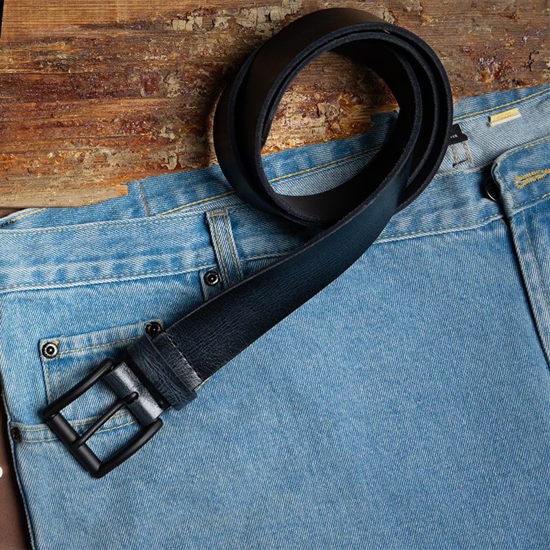 Leather Belt Crazy Horse | Handmade