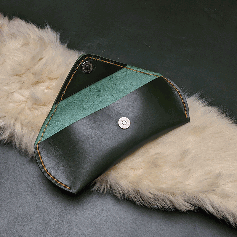 Handmade Leather Eyewear case | Handmade