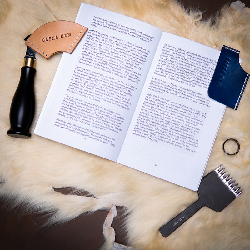 Leather Book Marker - LBM-01 | Handmade